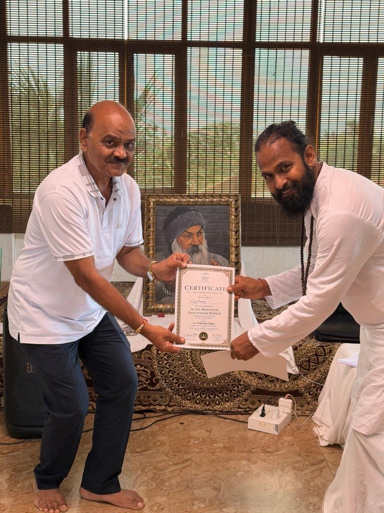 Active Meditation Practitioner Certification with Swami Mahendra